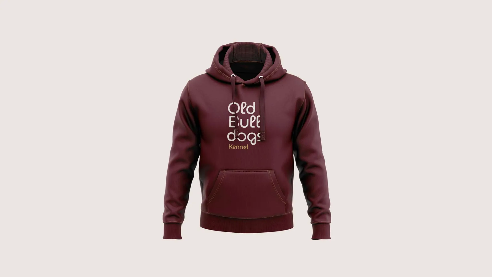 Hoodie-Applikation Old Bulldogs