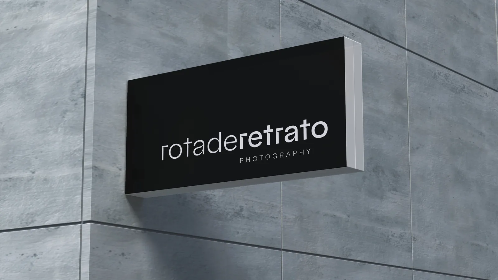Signage Rota de Retrato